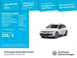 Volkswagen Golf Variant Golf VIII Variant 1.5 TSI Goal AHZV ACC Kamera L