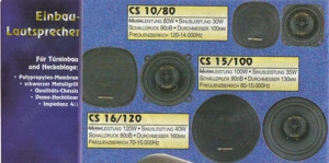 Original Mc-Farlow Autolautsprecher