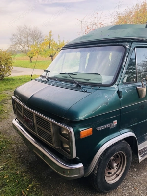 Chevrolet G20 VanGMC Vandura Hightop, 5,7 V8 Oldtimer LPG Tausch Bild 3