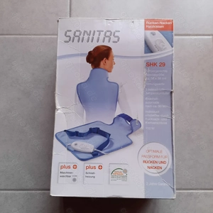Sanitas SHK 29 Rücken-Nacken-Heizkissen   neuwertig, mit OVP