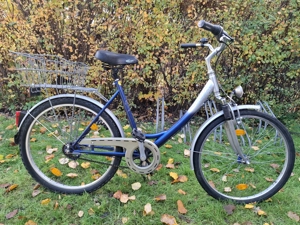 28" Damen Cityrad mit 3 Gang Schaltung und Einkaufskorb