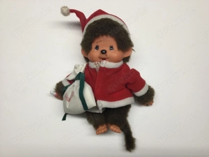 Monchhichi Vintage Plüsch Figur Weihnachten Santa Clause