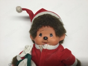 Monchhichi Vintage Plüsch Figur Weihnachten Santa Clause Bild 5