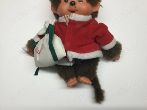 Monchhichi Vintage Plüsch Figur Weihnachten Santa Clause Bild 6