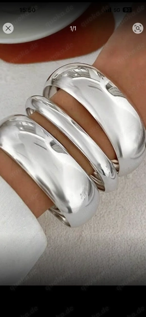 Armreifen, Perlenketten, Ringe und Ohrringe abzugeben  Bild 10