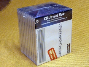 CD Hüllen Jewel-Case Box, Standard, 10 Stück in OVP Bild 2