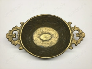 Messing Schale Antik Massiv Jugendstil