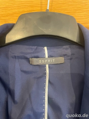 Dunkelblauer Blazer von Esprit, Damen, Neu, Größe 44 Bild 3
