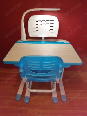 Merkell kinder schreibtisch integrierte lampe tisch ergonomisch schnäppchen 