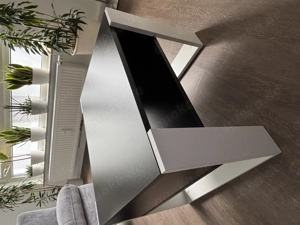 Couchtisch schwarz weiß