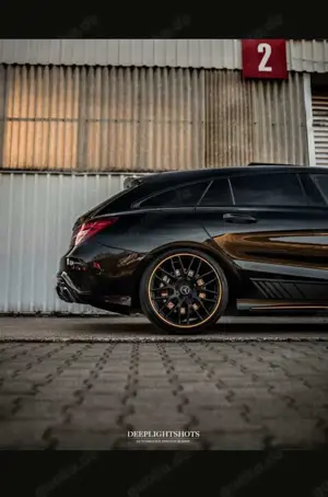 Mercedes-Benz CLA 45 AMG Shooting Brake "Yellow Night Edition"| KW V3|