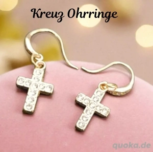 Kreuz Ohrringe 
