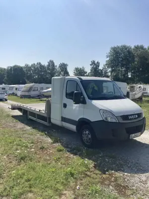 Iveco Daily 50 C 17  DPF Autotransporter abschleppwagen Bild 2