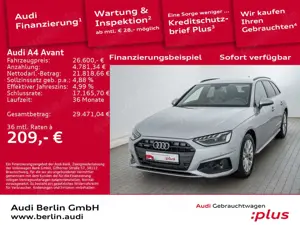 Audi A4 Advanced 40 TFSI qu.S tr. RFK LED NAVI