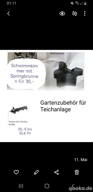 Zubehör Gartenteich