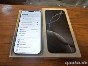 Apple iPhone 16 Pro Max 512 GB Titanweiß (Verizon)    DIE BESCHREIBUNG