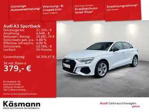 Audi A3 S line 45TFSIe LED NAV KAM SHZ PDC