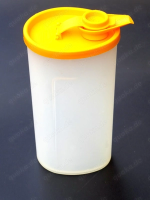 Tupperware DressingMixer 640-12 gelb Ölkännchen Ölprinz Ausgießer