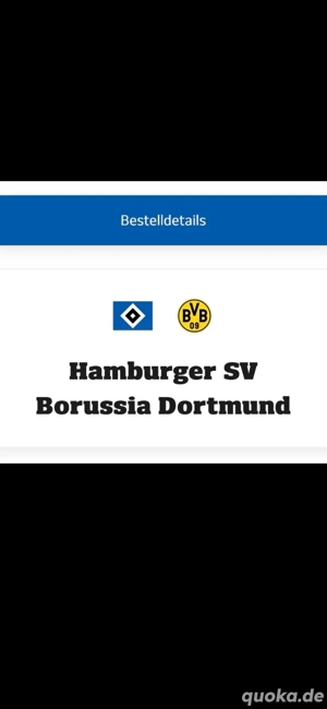 2x Hamburger SV - BVB Gästeblock
