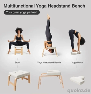 Kopfhandhocker Yogasitz