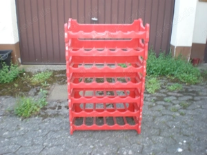 Weinregale + Flaschenträger