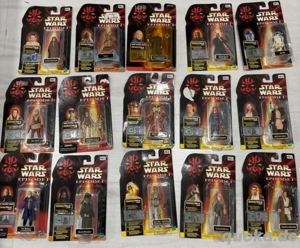 Star Wars Figuren aus Episode 1 (neu) mit gebrauchtem Commtalk