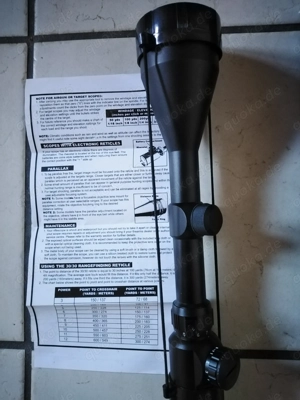 Jäger Zielfernrohr 3-9X56E rot und grünlicht