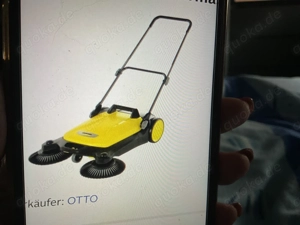 Kärcher Handkehrmaschine 2x benutzt