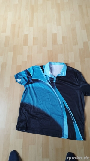 Zweifarbiges T Shirt 