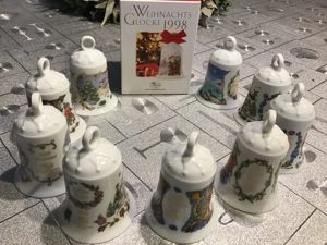 Weihnachtskugeln und Glocken von Hutchenreuther 