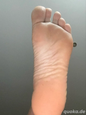 socke getragen Bild 1