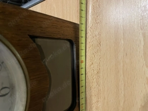 Tisch - Kaminuhr  mit geschliffener Glasscheibe , Bild 9