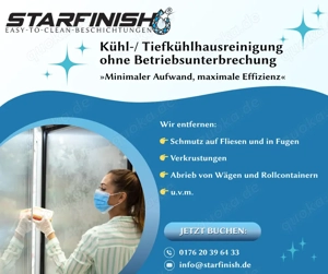 Kühl-  Tiefkühlhausreinigung