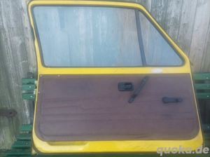 Fahrertür Tür VW Golf 1 links Scheiben Antrieb Innenverkleidung 