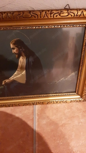 Bild jesus auf dem Ölberg sehr alt Bild 3