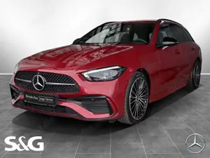 Mercedes-Benz C 200 d T AMG AHK+TOTWINKEL+KAMERA+CARPLAY+19"