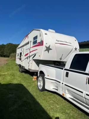 Ford F 350 V8,Diesel mit Wohnanhänger NEU, generalüber.