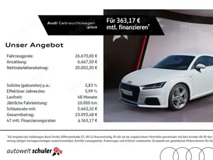 Audi TT Coupe 2.0 TFSI quattro S-Line LED Navi SHZ GRA