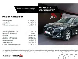 Audi Q3 Sportback 35 2.0 TDI S-tronic S-line Navi Pano LE