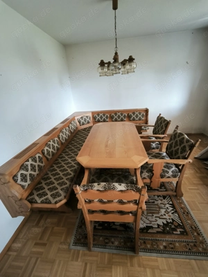 großzügig Sitzgarnitur mit Eckbank Tisch und Stühlen