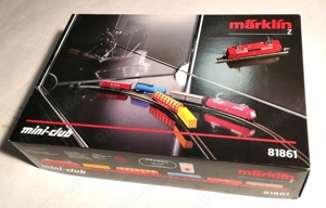 Märklin mini club Spur Z - Art.Nr. 81861  Großer Güterzug Starterset mit  Gleisanlage in OVP