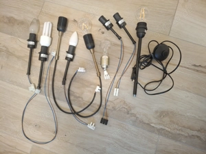 Lampenfassungen 9 Stück