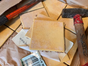 Jasba E3448 8005 Provence gelb glänzend 10x10 cm NEU zu verkaufen!