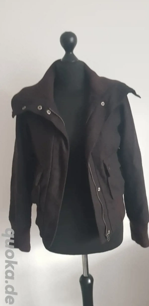 Herbst & Winterjacke, braun, Größe 34   XS 