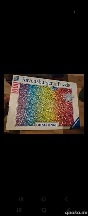 Glitzer Puzzle 1000