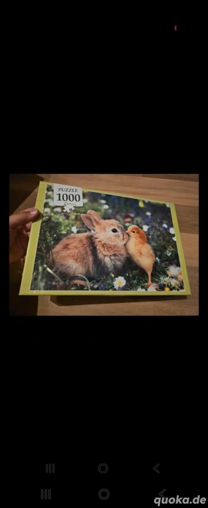 Hase Kücken Puzzle 