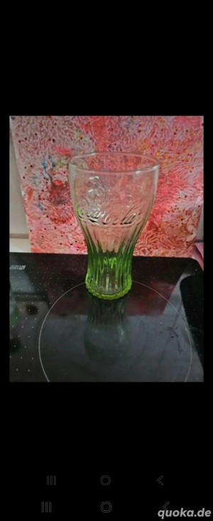 Coca Cola Glas Grün