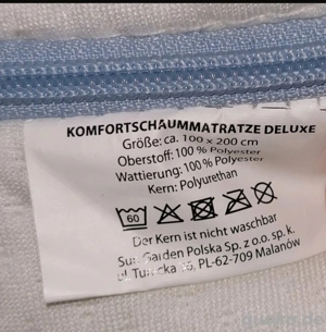 Neue 7 Zonen Komfortschaummatratze DeLuxe Bild 2