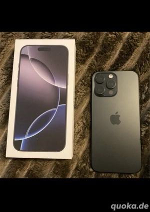 Apple Iphone 16 Pro Max 256 gb Black
