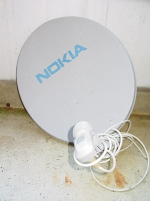 Nokia Satelittenantenne Sat Antenne mit LNB+Kabel